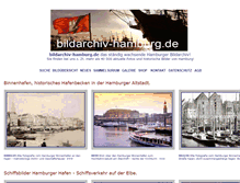 Tablet Screenshot of bildarchiv-hamburg.de